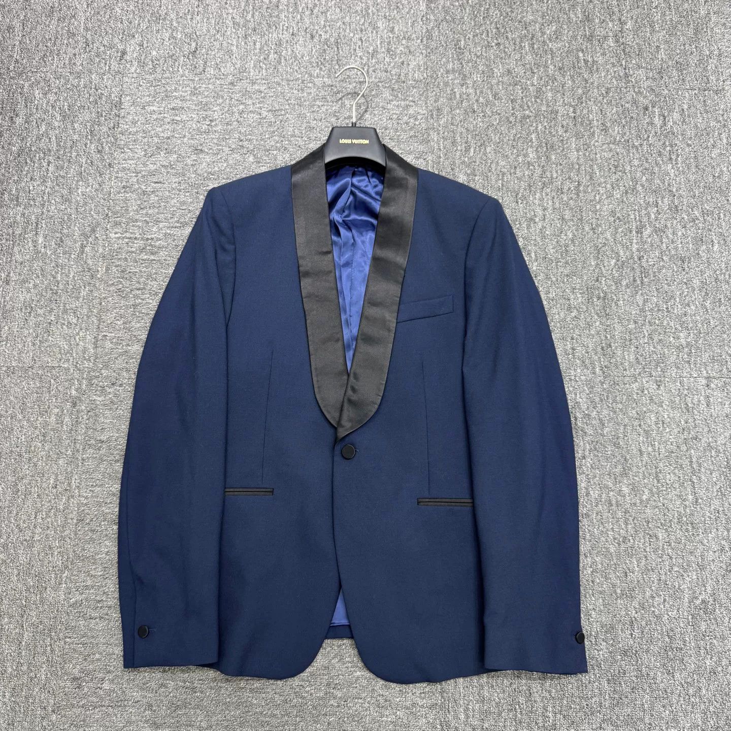 Alexander McQueen Alexander McQueen Blue Wool Blazer Size 40R Size 40R - 2 Thumbnail