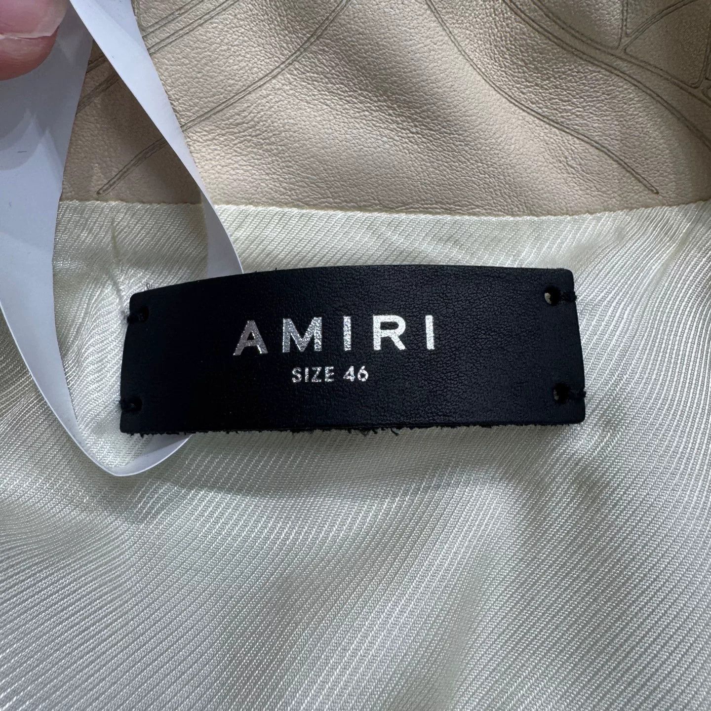 Amiri Amiri Palm Tree Cutout Leather Shirt Size S Size US S / EU 44-46 / 1 - 3 Thumbnail