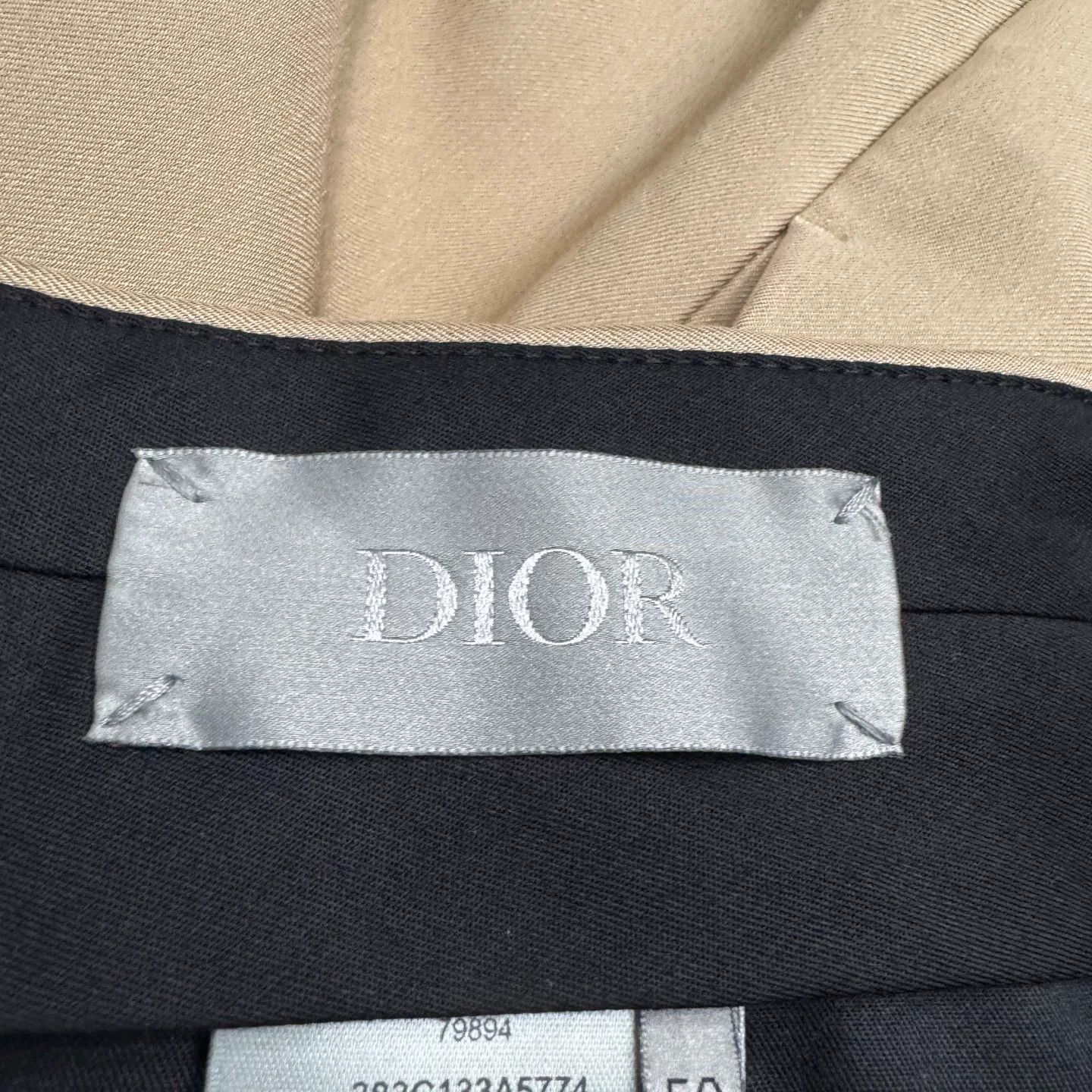 Dior Dior Cotton Silk Solid Pants Size 34 Size US 34 / EU 50 - 3 Thumbnail