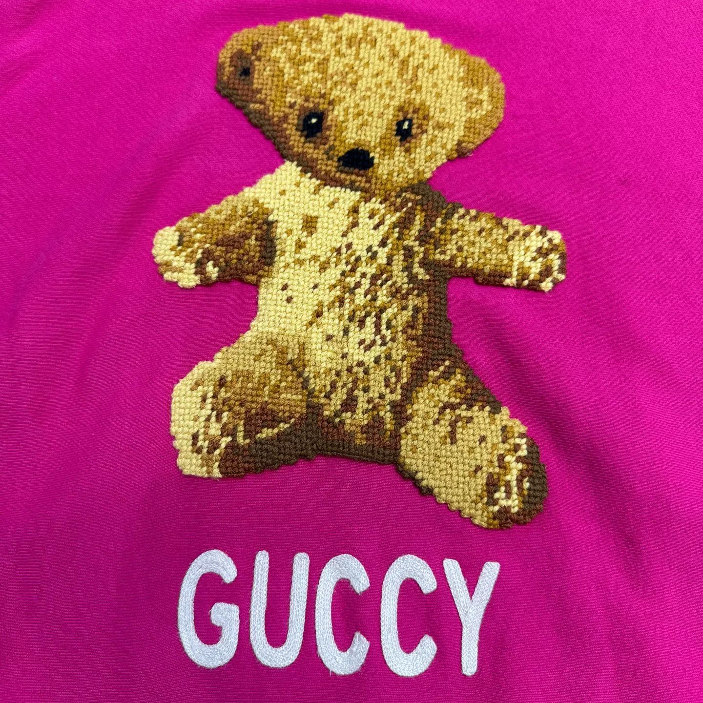 Gucci Gucci Bear GUCCY Sweatshirt Size L Size US L / EU 52-54 / 3 - 4 Thumbnail