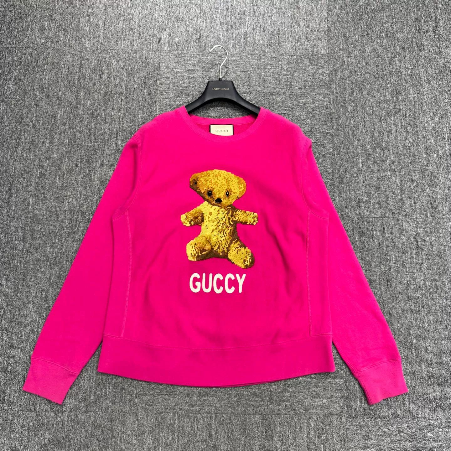 Gucci Gucci Bear GUCCY Sweatshirt Size L Size US L / EU 52-54 / 3 - 2 Thumbnail