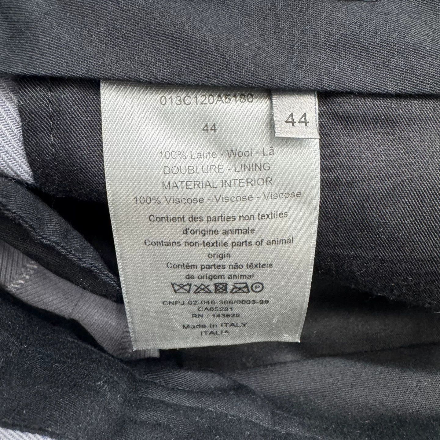 Dior Dior Wool Casual Pants Size 44 Size US 28 / EU 44 - 5 Thumbnail