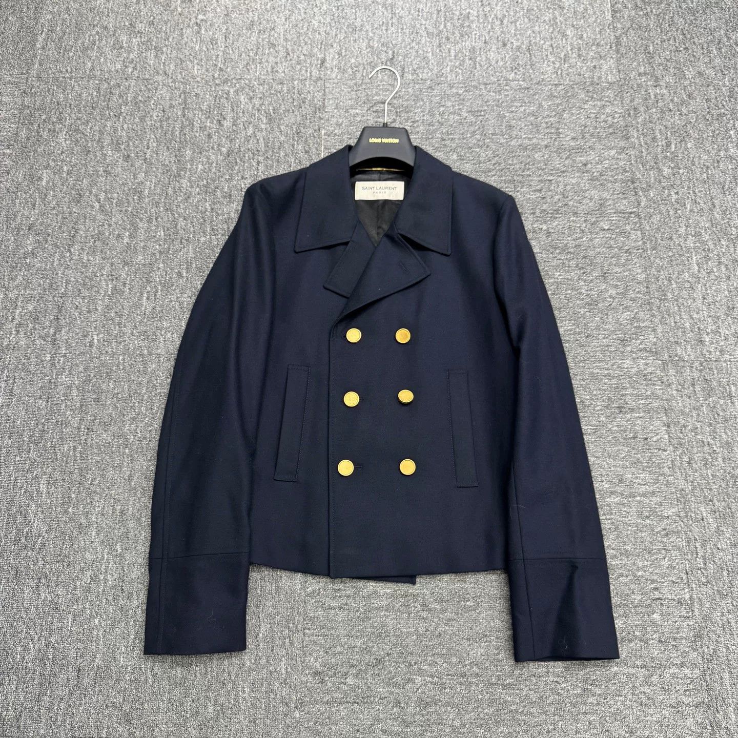 Saint Laurent Paris Saint Laurent Paris Wool Double Breasted Jacket Size M Size US M / EU 48-50 / 2 - 2 Thumbnail