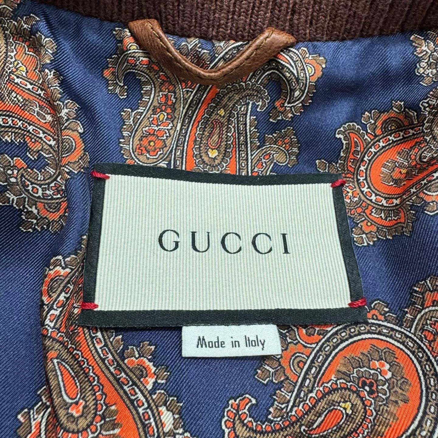 Gucci Gucci Lambskin Leather Jacket Size 50 Size US M / EU 48-50 / 2 - 3 Thumbnail