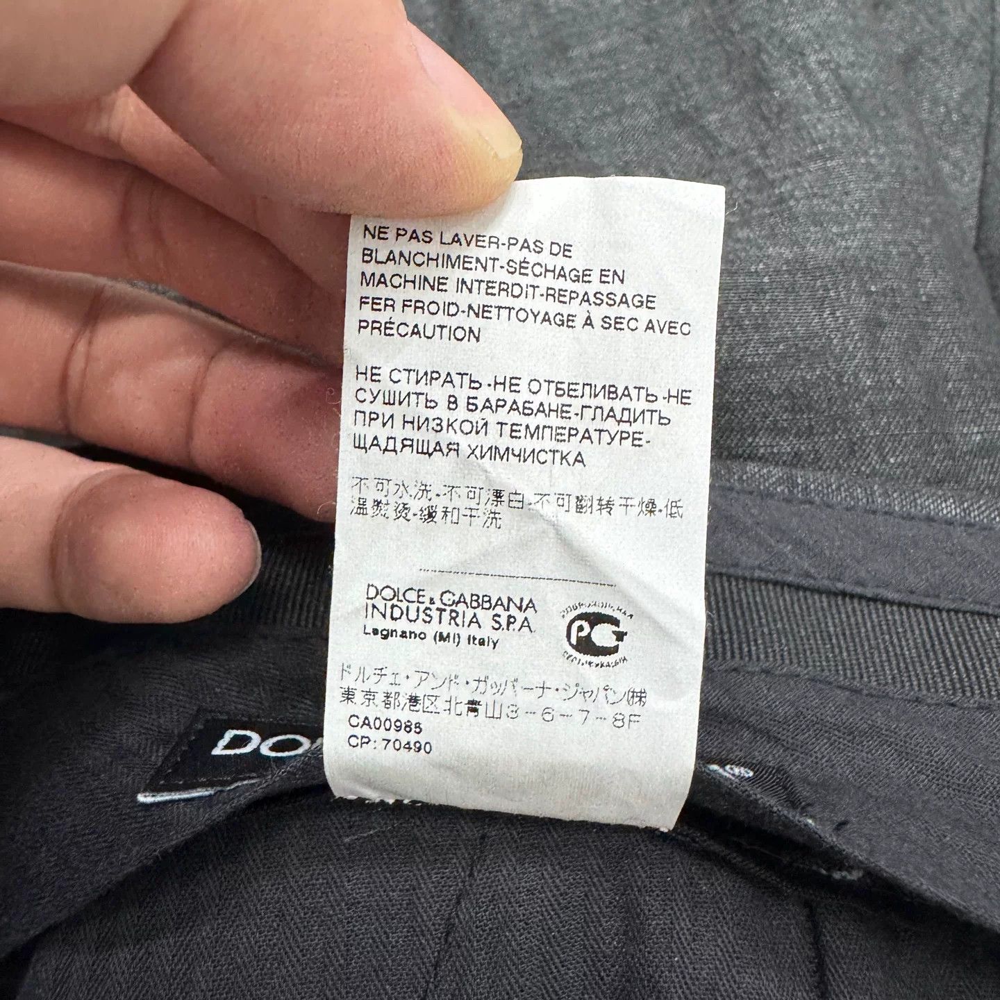 Dolce & Gabbana Dolce & Gabbana Linen Casual Pants Size 28 Size US 28 / EU 44 - 5 Thumbnail