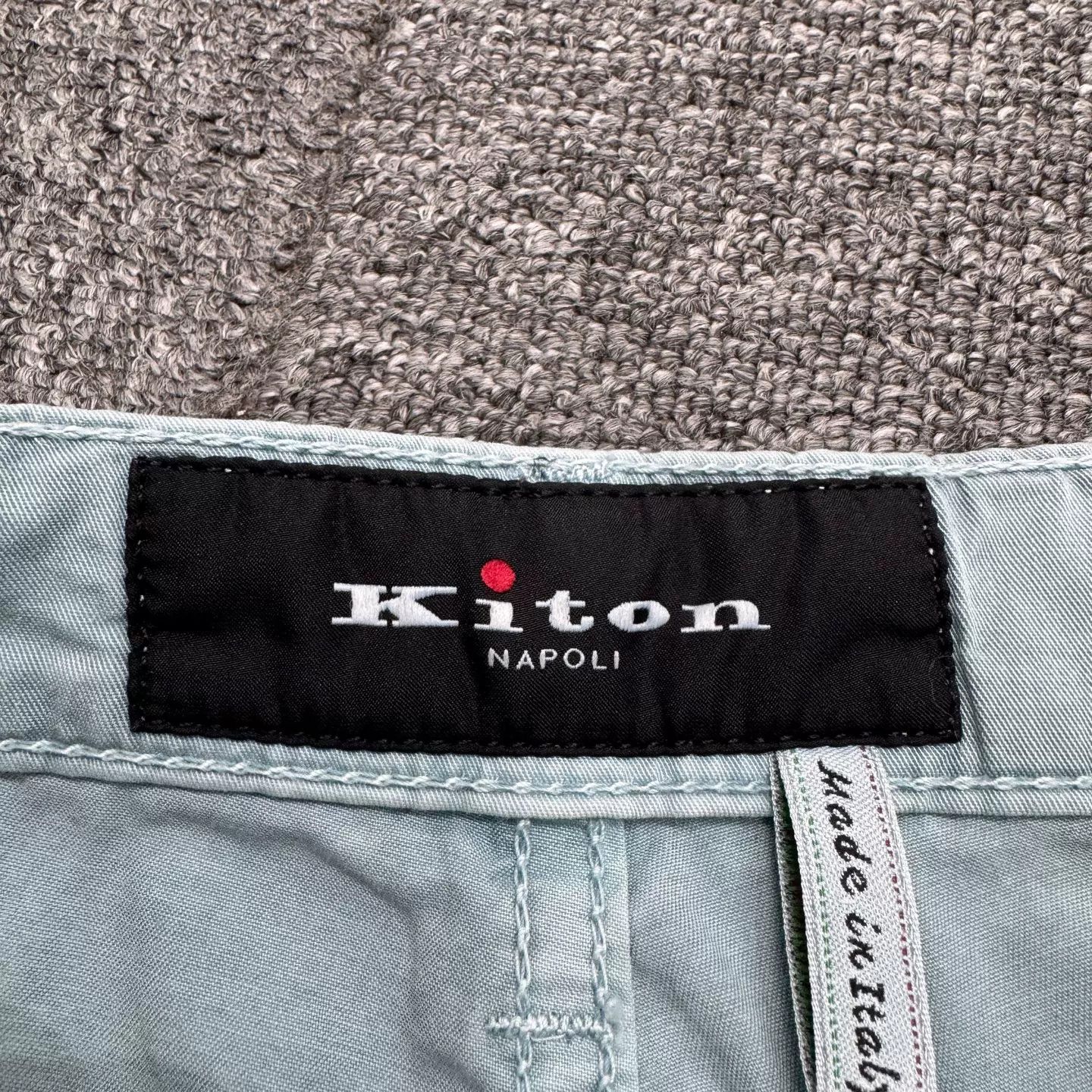 Kiton Kiton Cotton Casual Pants Size 30 Size US 30 / EU 46 - 5 Thumbnail