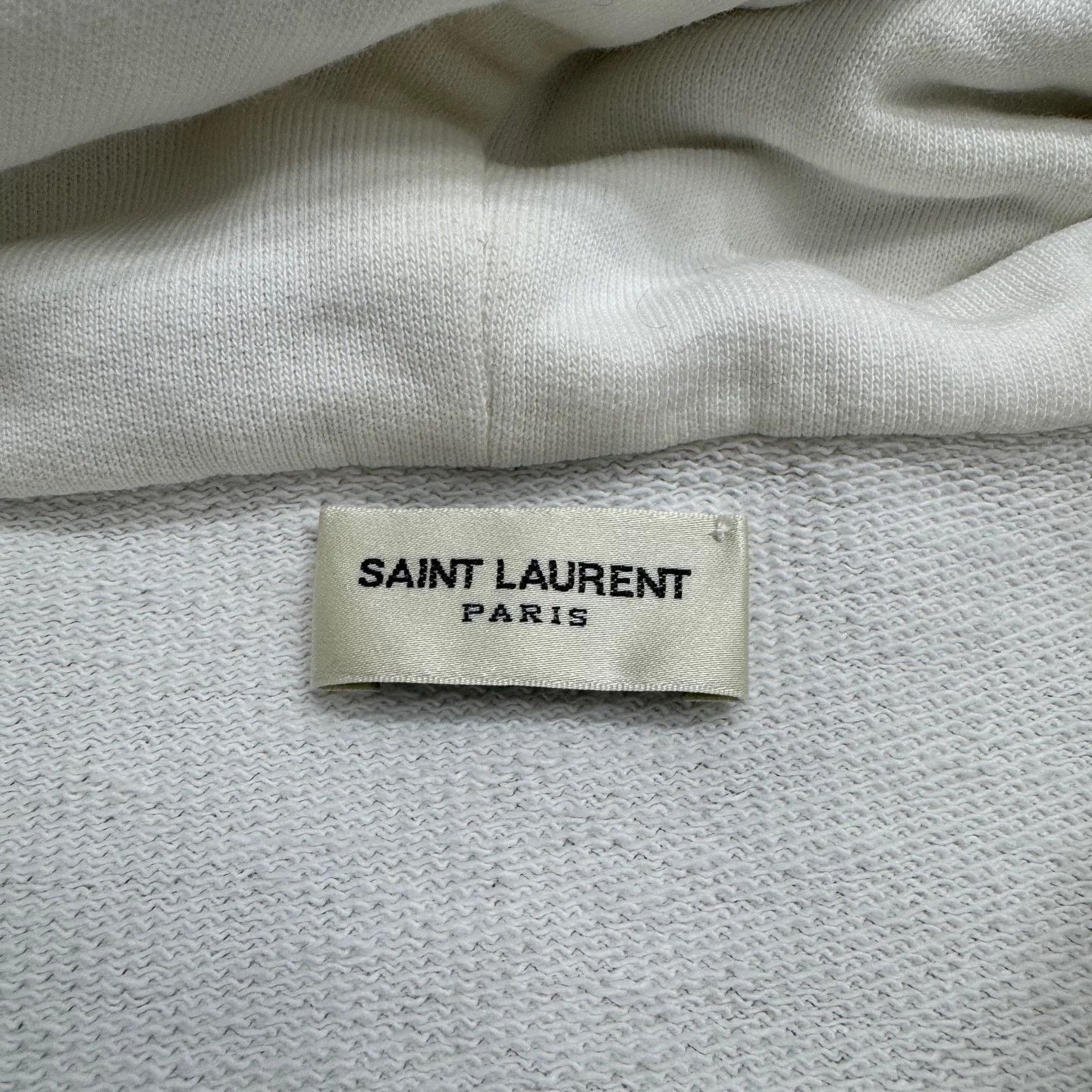 Saint Laurent Paris Saint Laurent Logo Hoodie Size XL Size US XL / EU 56 / 4 - 3 Thumbnail