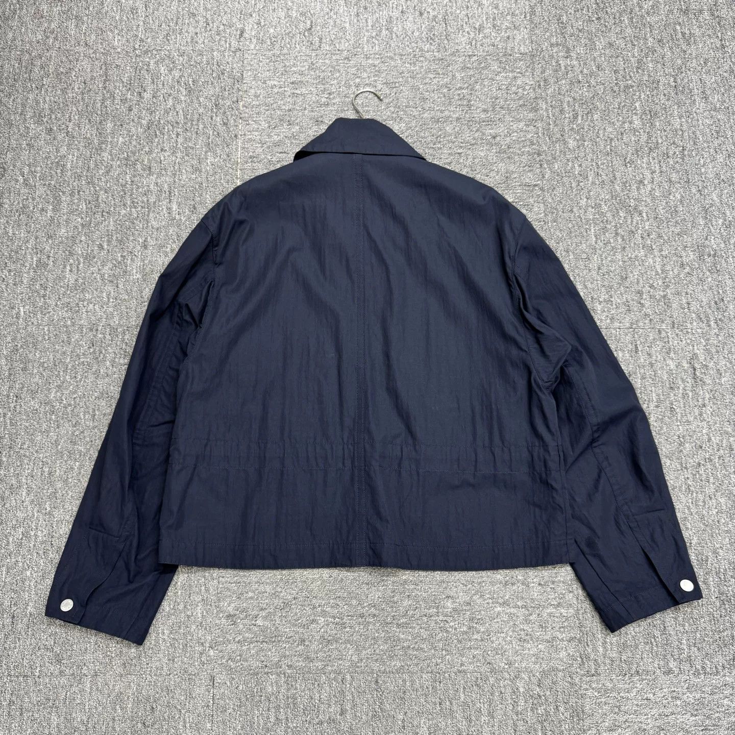 Hermes Hermès Navy Drawstring Light Jacket Size 48 Size US M / EU 48-50 / 2 - 6 Thumbnail