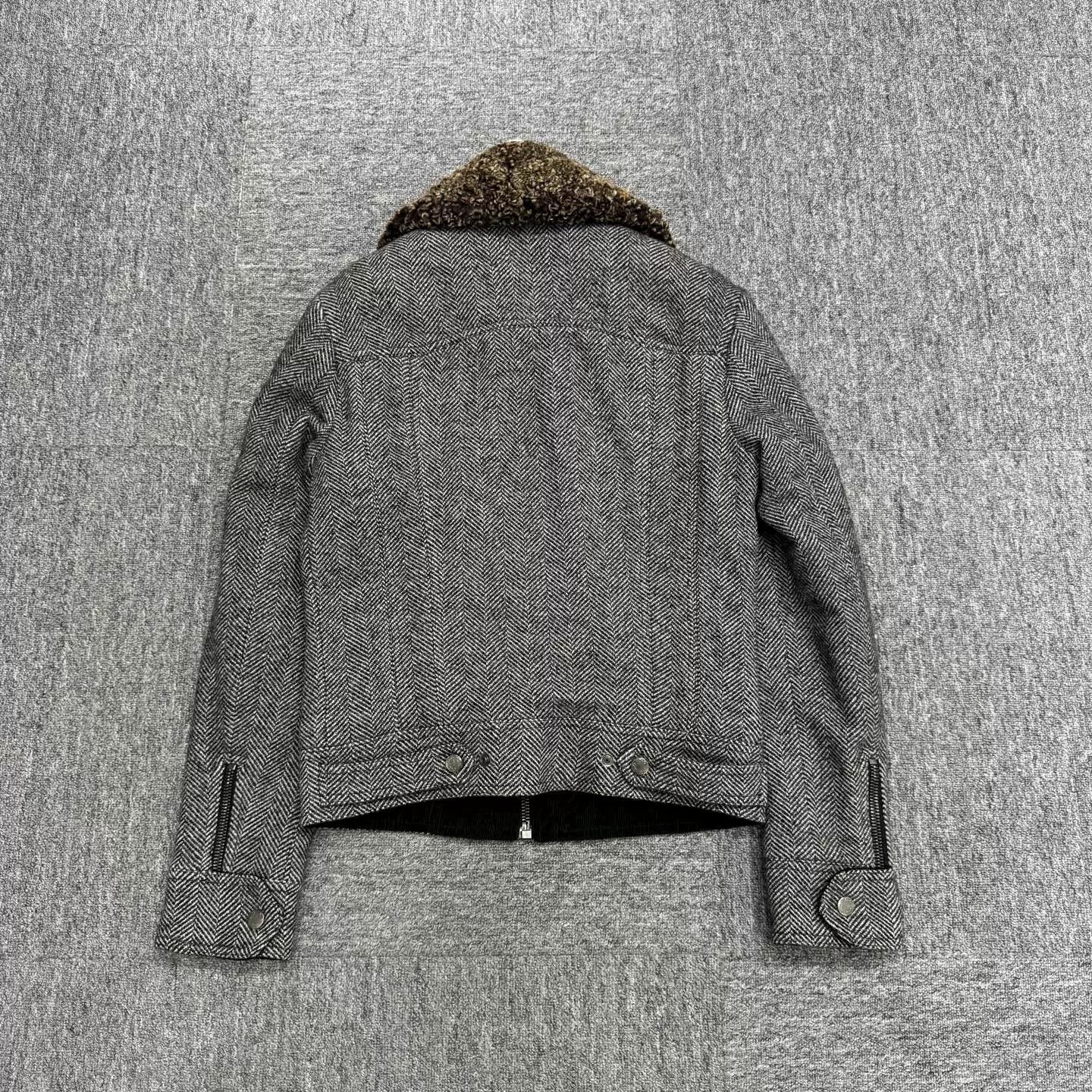 Dolce & Gabbana D&G Herringbone Wool Jacket US S Size US S / EU 44-46 / 1 - 7 Thumbnail
