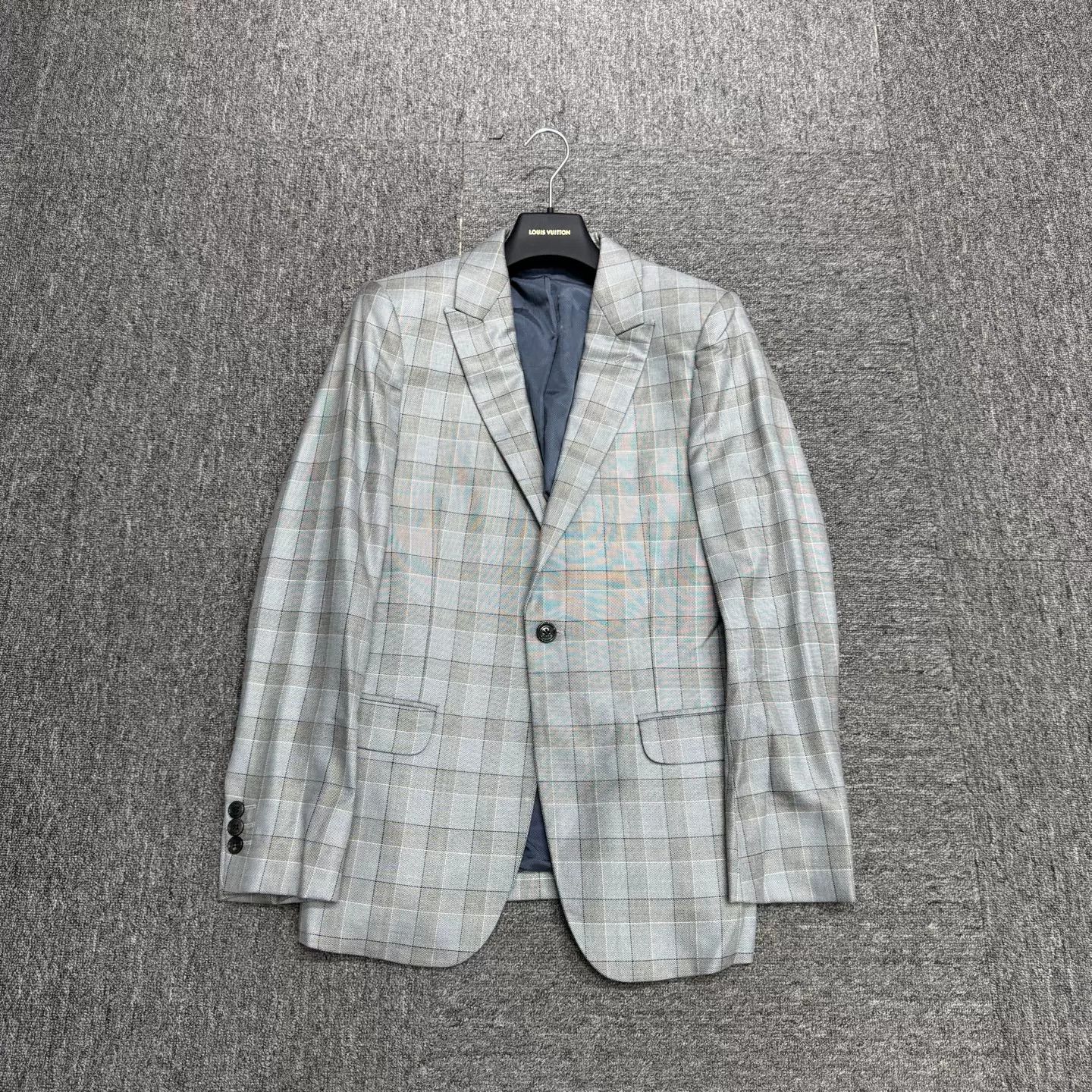 Alexander McQueen Alexander McQueen Plaid Wool Blazer 36R Size 36R - 2 Thumbnail
