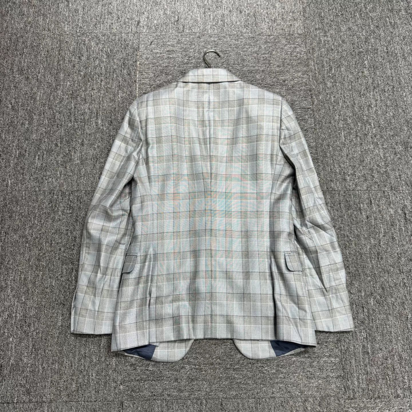 Alexander McQueen Alexander McQueen Plaid Wool Blazer 36R Size 36R - 6 Thumbnail