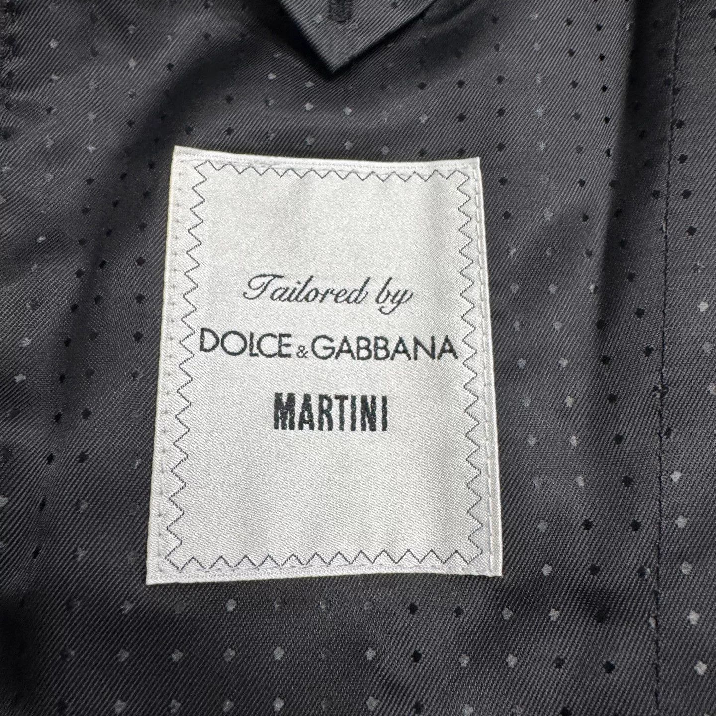 Dolce & Gabbana Dolce & Gabbana Martini Printed Blazer Size 34R Size 34R - 3 Thumbnail
