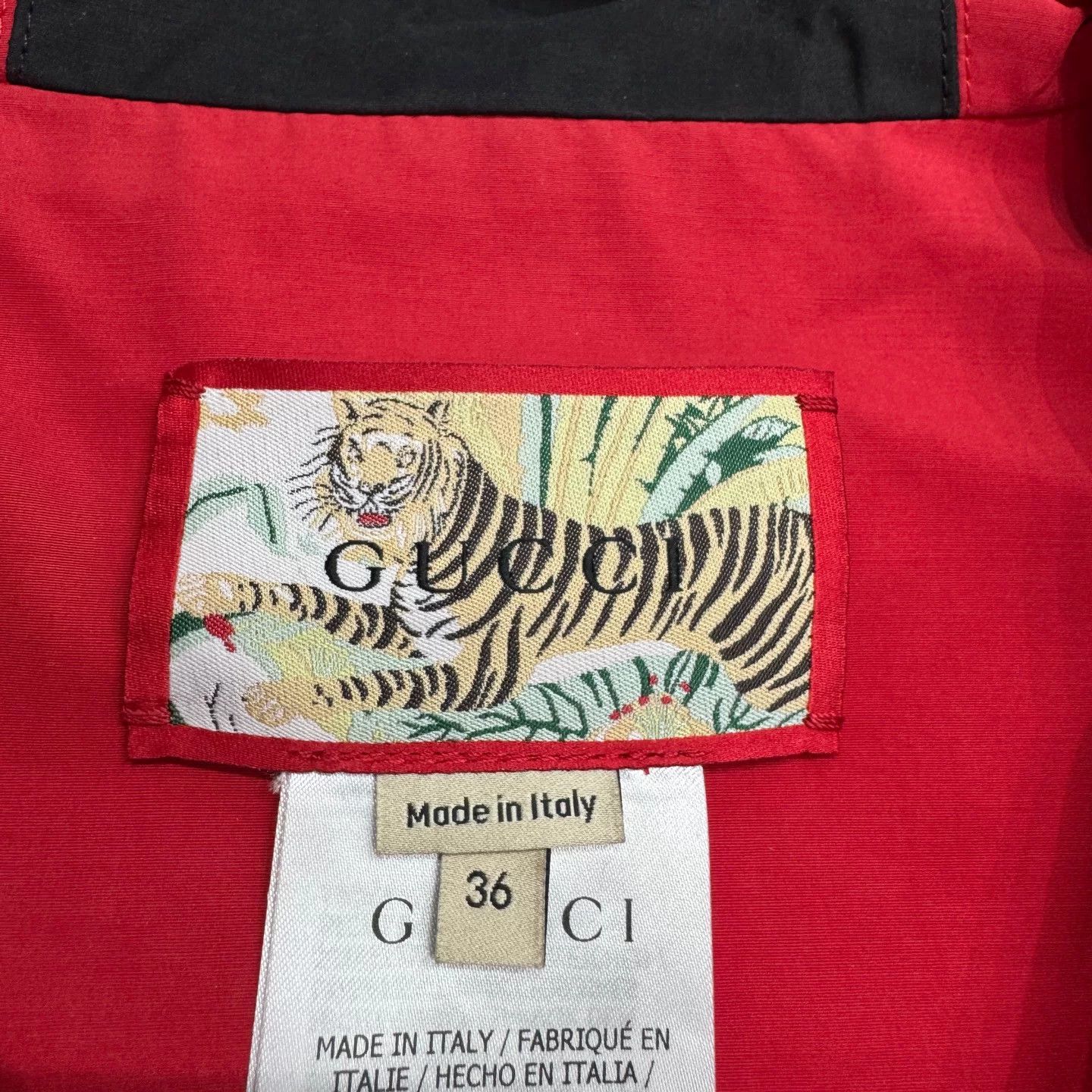 Gucci Gucci Tiger GG Logo Jacket Size 36 Size XS / US 0-2 / IT 36-38 - 3 Thumbnail