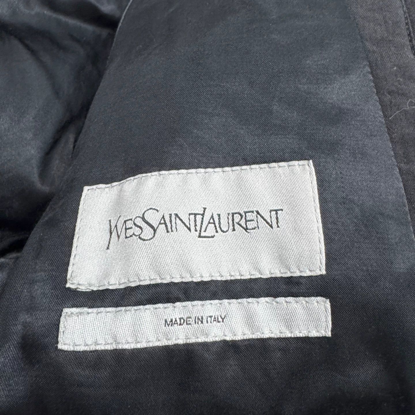 Saint Laurent Paris Saint Laurent Fur Collar Padded Jacket Size 46 Size US S / EU 44-46 / 1 - 4 Thumbnail
