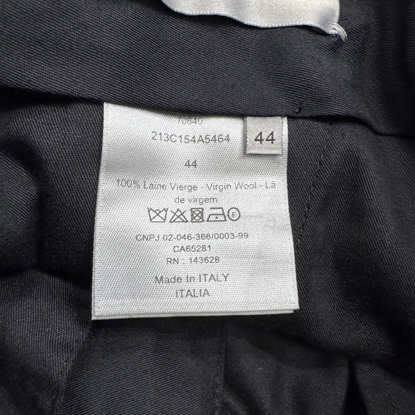 Dior Dior Virgin Wool Cargo Pants Size 28 Size US 28 / EU 44 - 4 Thumbnail