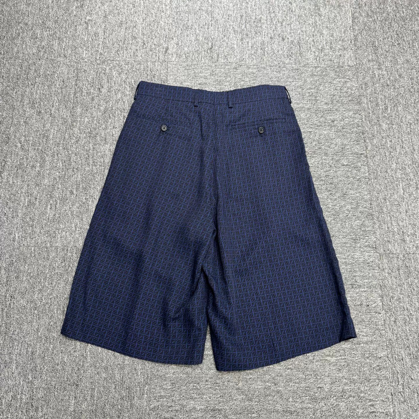 Fendi Fendi FF Monogram Print Shorts Size 30 Size US 30 / EU 46 - 6 Thumbnail
