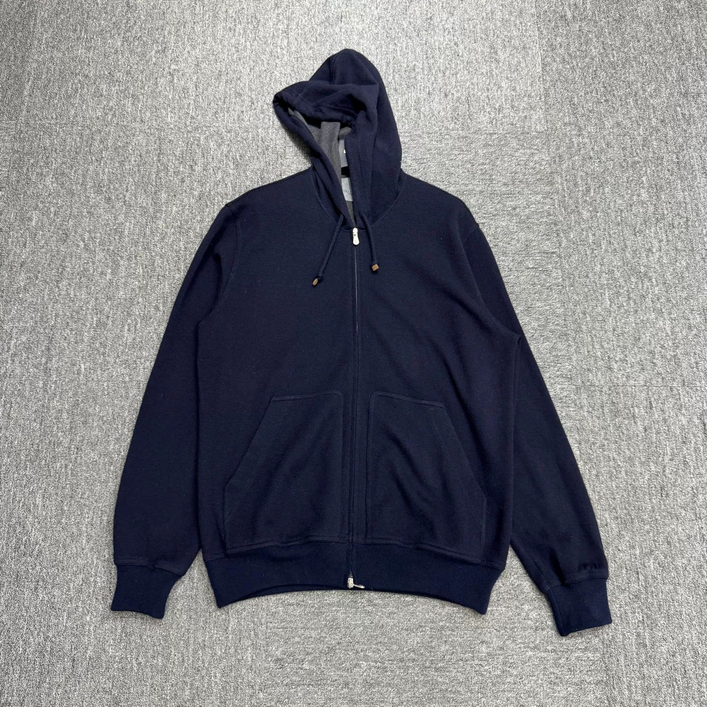 Brunello Cucinelli Brunello Cucinelli Cashmere Blend Zip Hoodie Size L Size US L / EU 52-54 / 3 - 2 Thumbnail