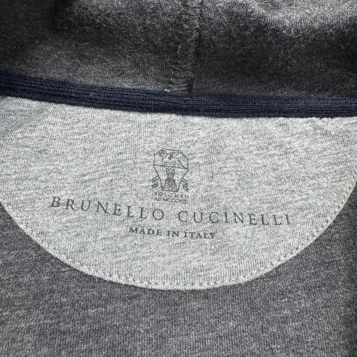 Brunello Cucinelli Brunello Cucinelli Cashmere Blend Zip Hoodie Size L Size US L / EU 52-54 / 3 - 3 Thumbnail