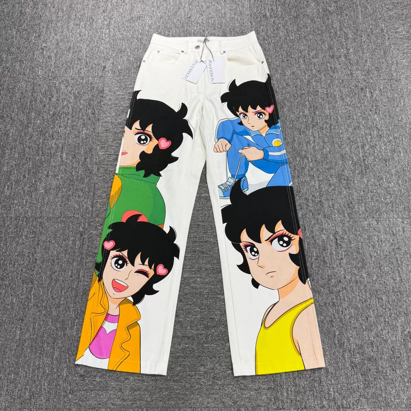 JW Anderson JW Anderson Anime Print Pants EU 36 Size 26" / US 2 / IT 38 - 2 Thumbnail