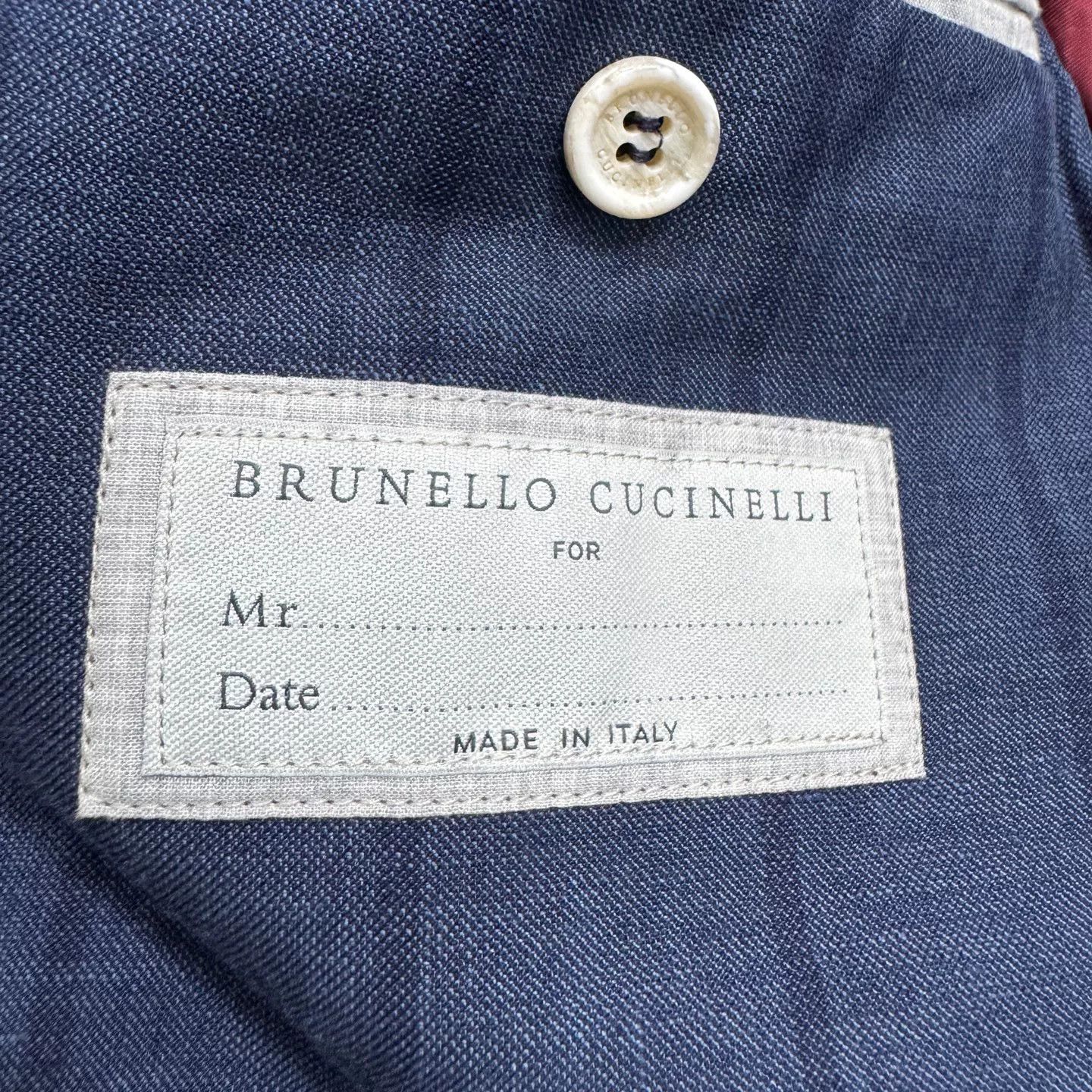 Brunello Cucinelli Brunello Cucinelli Striped Wool Blazer Size 36R Size 36R - 3 Thumbnail