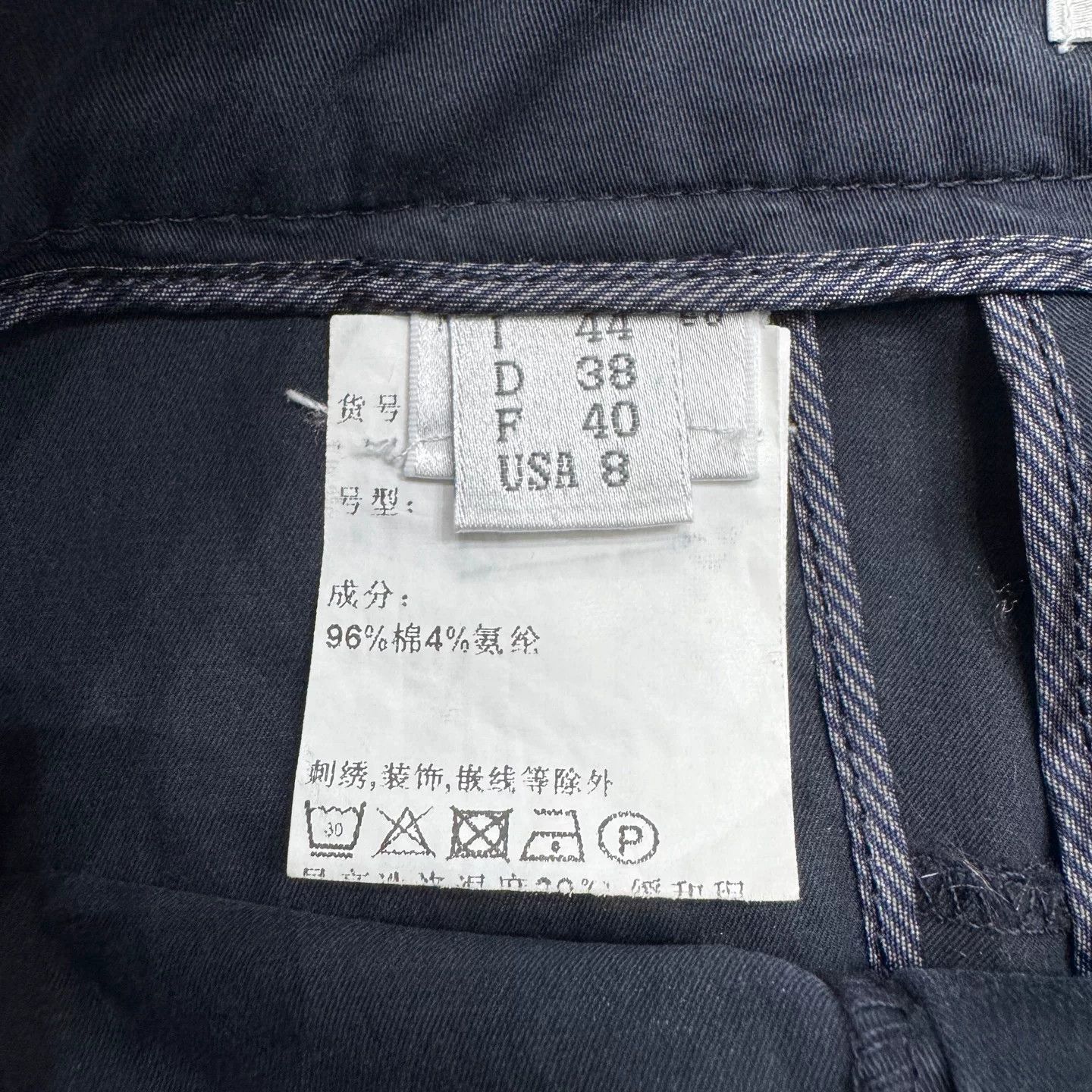 Brunello Cucinelli Brunello Cucinelli Navy Casual Pants Size 28 Size US 28 / EU 44 - 5 Thumbnail