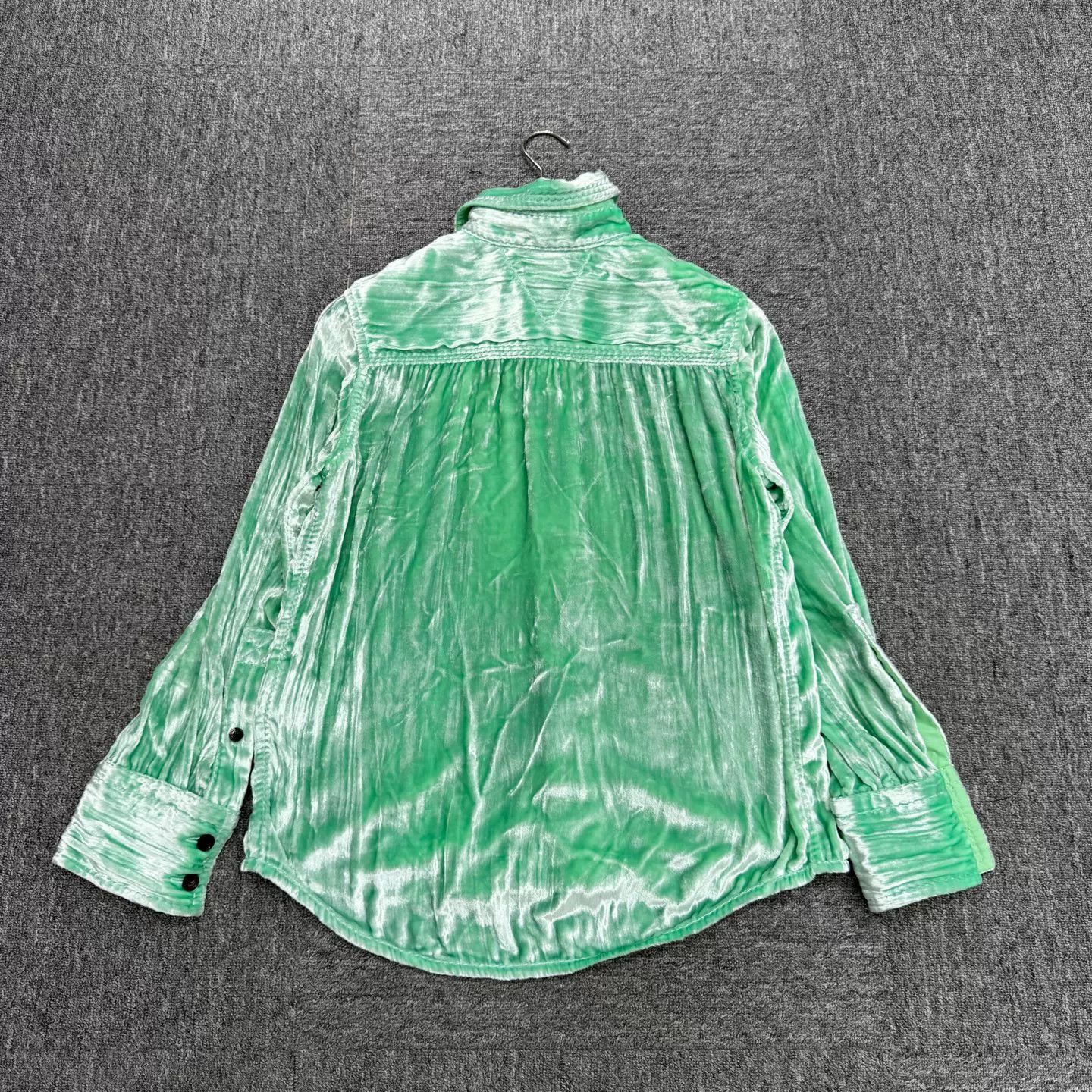 Bottega Veneta Bottega Veneta Velvet Shirt Size XXS Size US XXS / EU 40 - 6 Thumbnail