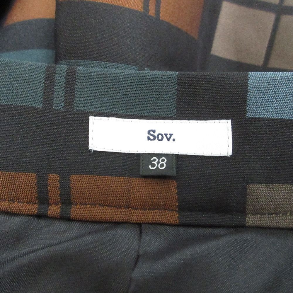 Other Other Sov Double Standard Clothing Check Jacquard Skirt Textile Skirts 0302-440-253 DUTY FREE for USA Size ONE SIZE - 5 Thumbnail