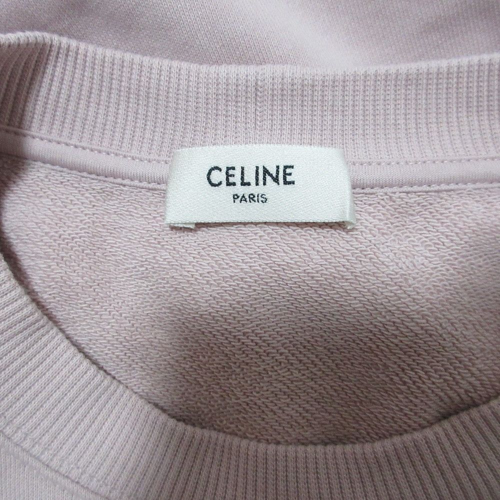 Celine Celine CELINE Cotton Fleece Oversized Sweatshirt Textile Sweatshirts & Hoodies 2Y64G510Z DUTY FREE for USA Size ONE SIZE - 7 Thumbnail