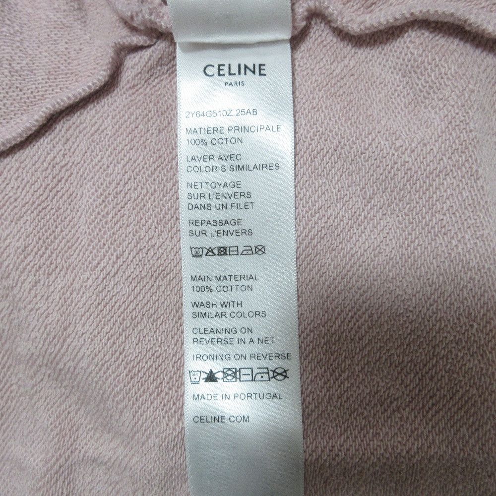 Celine Celine CELINE Cotton Fleece Oversized Sweatshirt Textile Sweatshirts & Hoodies 2Y64G510Z DUTY FREE for USA Size ONE SIZE - 10 Thumbnail