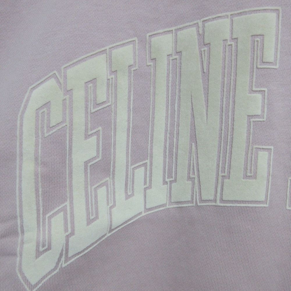 Celine Celine CELINE Cotton Fleece Oversized Sweatshirt Textile Sweatshirts & Hoodies 2Y64G510Z DUTY FREE for USA Size ONE SIZE - 5 Thumbnail