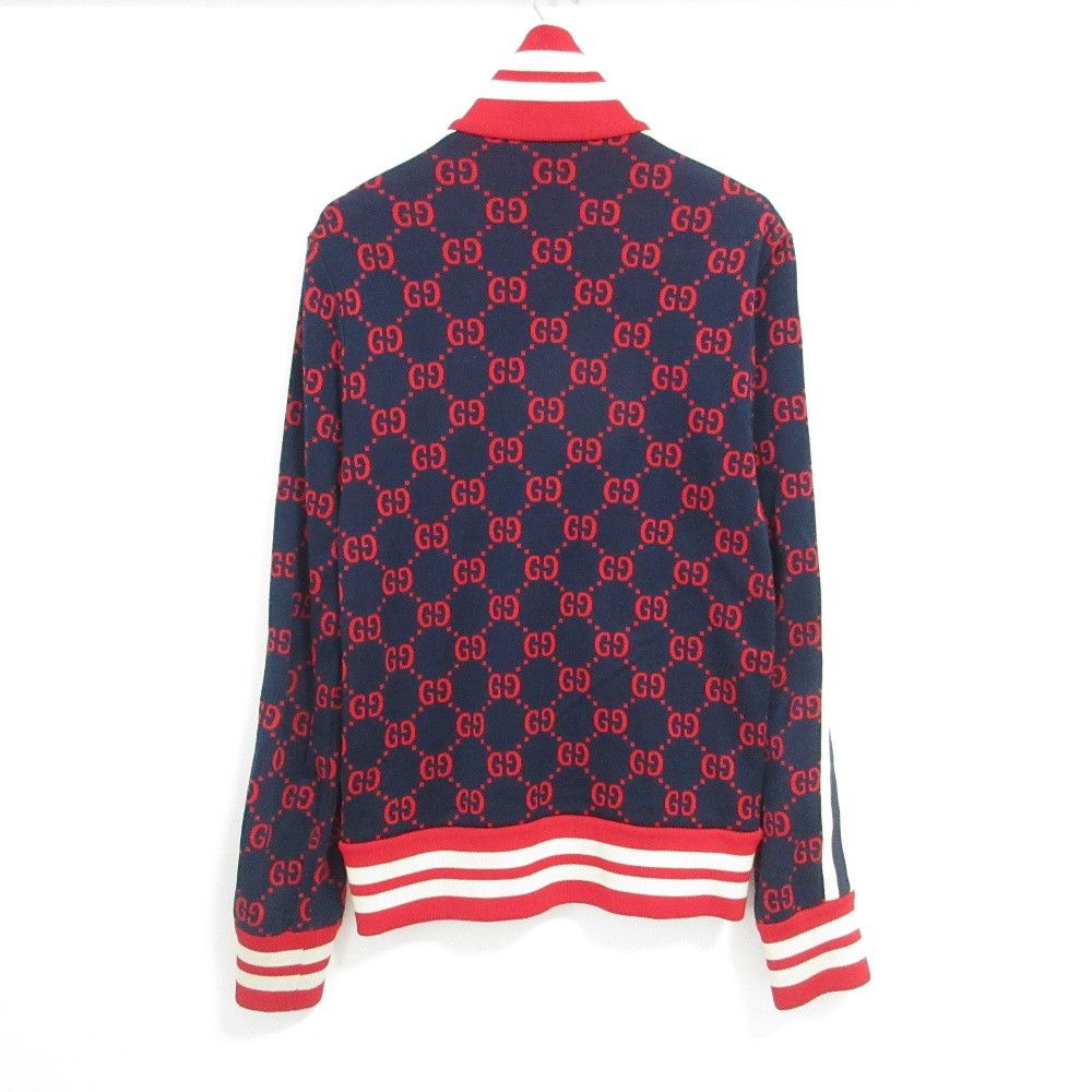 Gucci Gucci Gucci GG Jacquard Track Jacket Textile Outerwear 496919 DUTY FREE for USA Size ONE SIZE - 2 Thumbnail