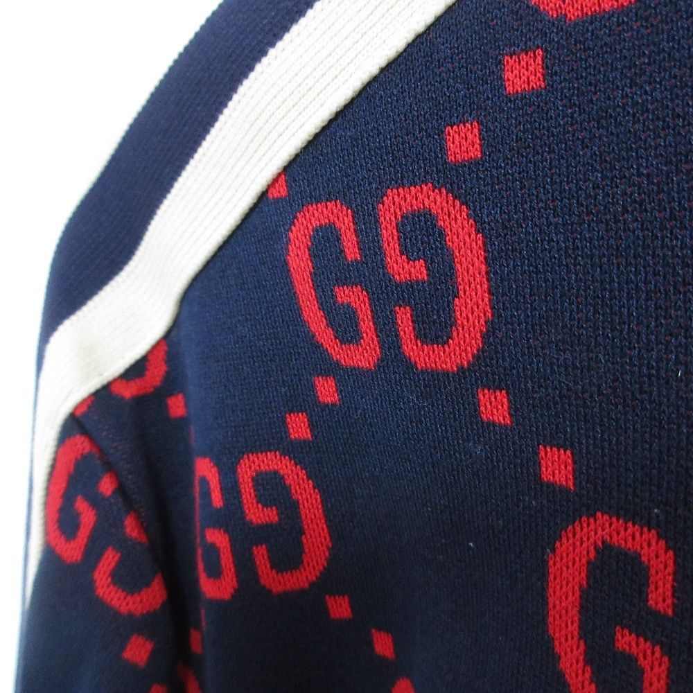 Gucci Gucci Gucci GG Jacquard Track Jacket Textile Outerwear 496919 DUTY FREE for USA Size ONE SIZE - 3 Thumbnail