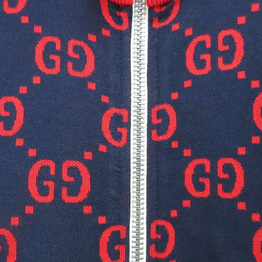 Gucci Gucci Gucci GG Jacquard Track Jacket Textile Outerwear 496919 DUTY FREE for USA Size ONE SIZE - 9 Thumbnail