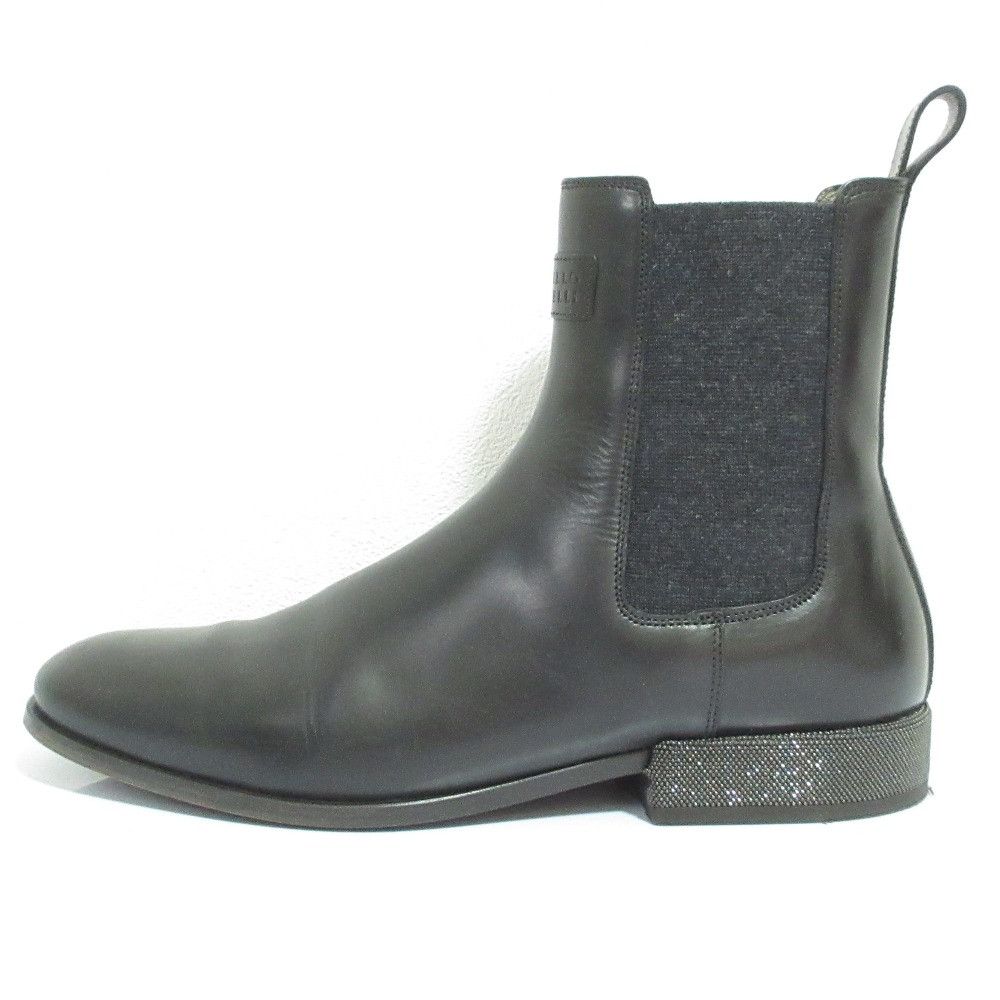 Brunello Cucinelli Brunello Cucinelli Brunello Cucinelli Wool Chelsea Boots Textile Shoes DUTY FREE for USA Size ONE SIZE - 2 Thumbnail