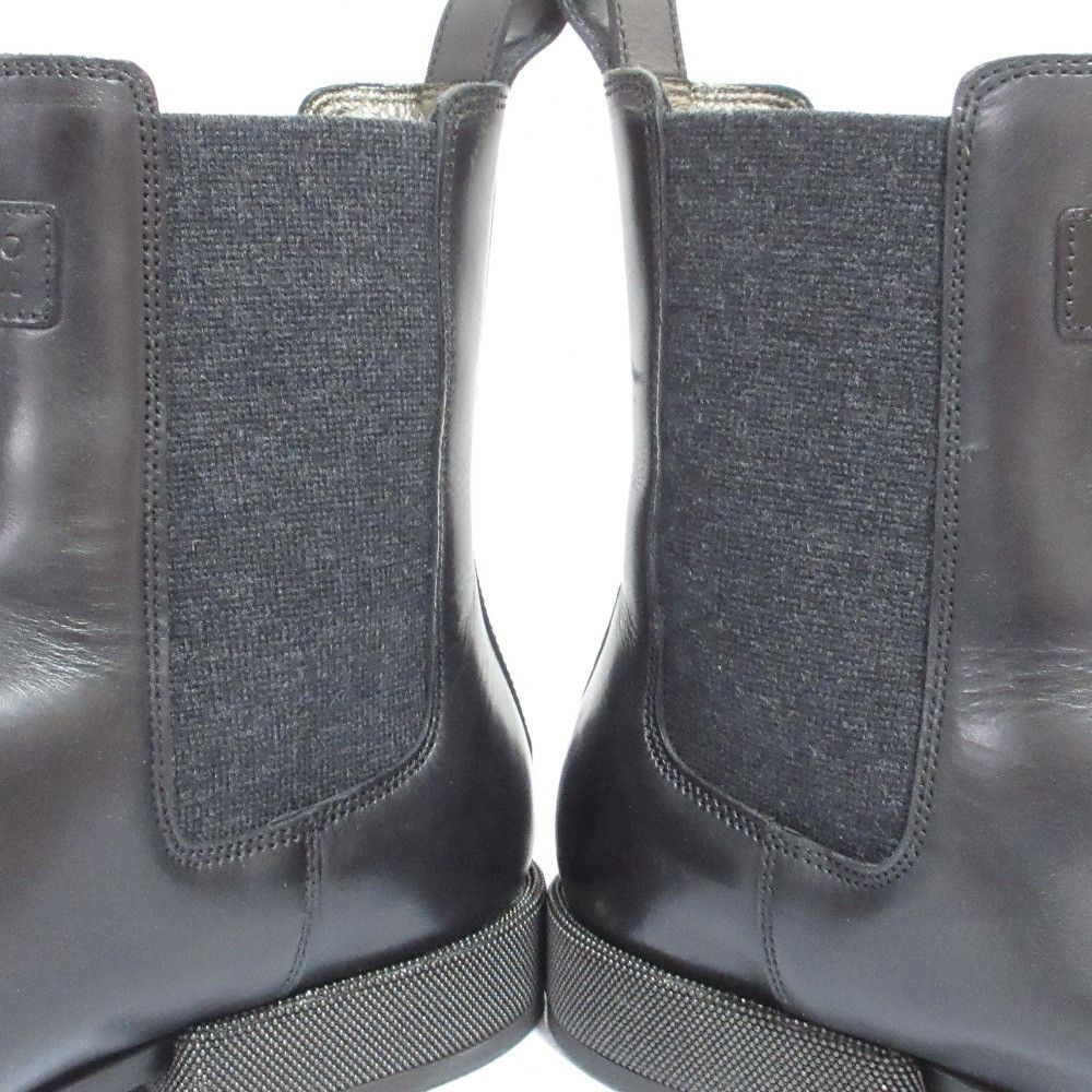 Brunello Cucinelli Brunello Cucinelli Brunello Cucinelli Wool Chelsea Boots Textile Shoes DUTY FREE for USA Size ONE SIZE - 14 Thumbnail