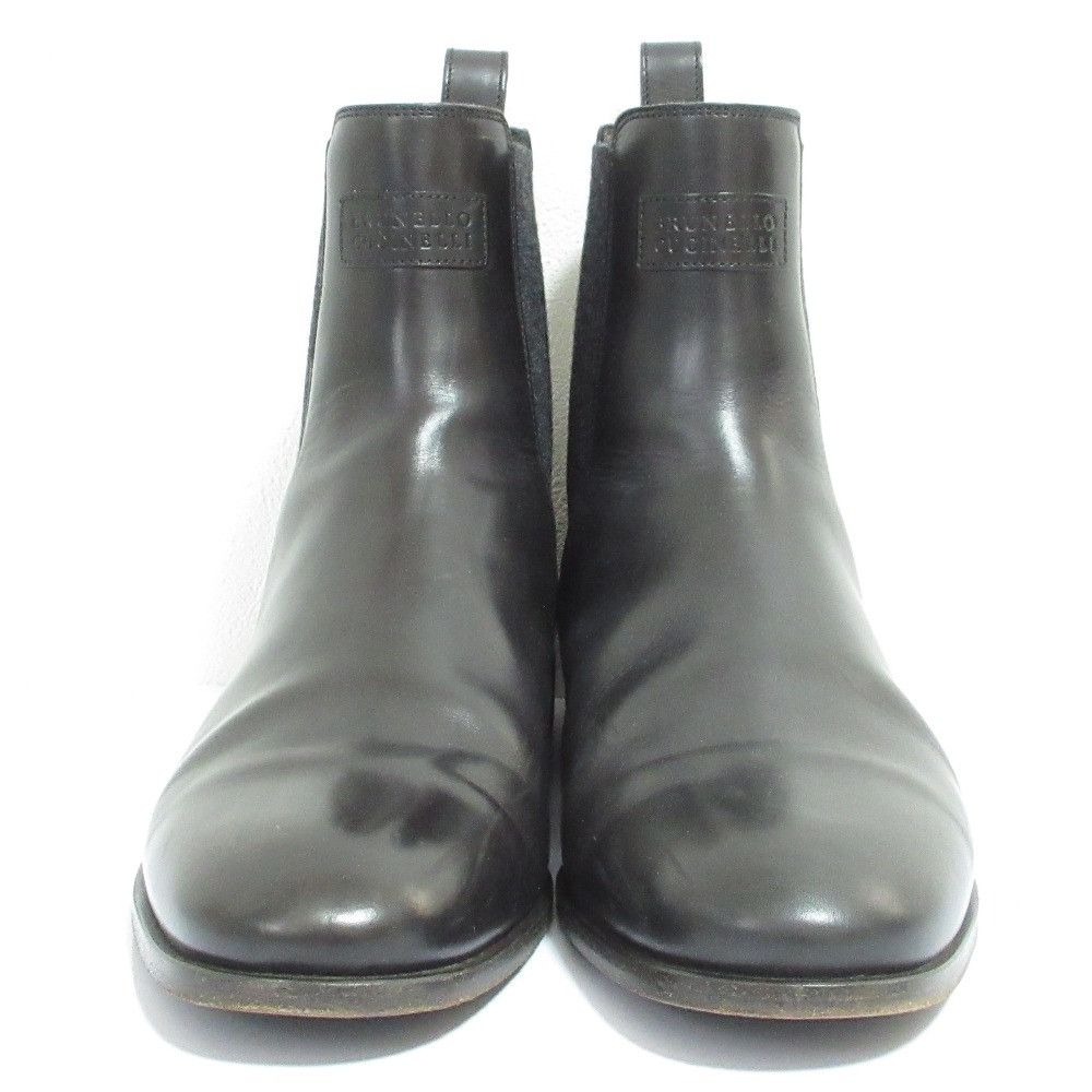 Brunello Cucinelli Brunello Cucinelli Brunello Cucinelli Wool Chelsea Boots Textile Shoes DUTY FREE for USA Size ONE SIZE - 3 Thumbnail