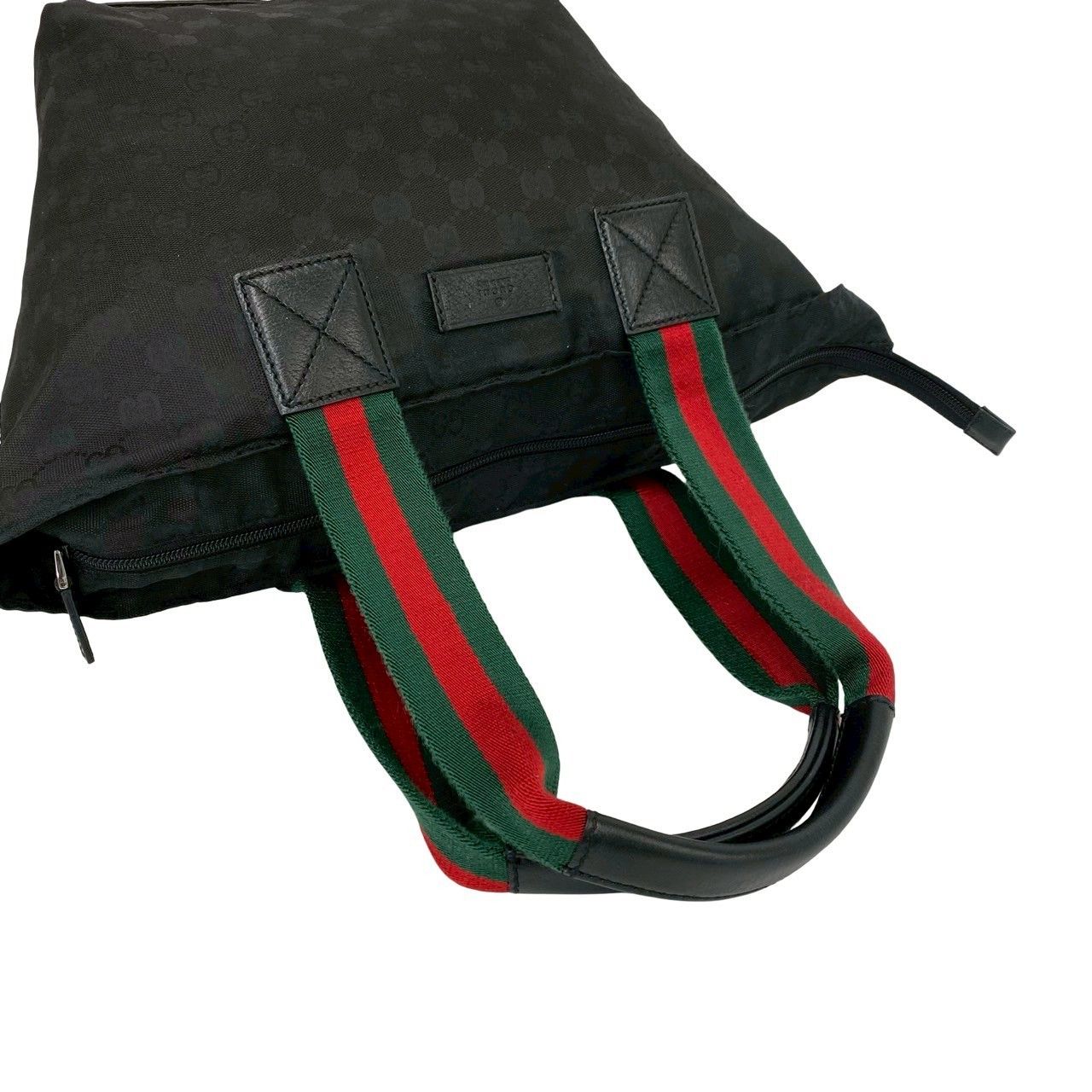 Gucci Gucci Gucci GG Canvas Nylon Leather Tote Bag Textile Tote Bag DUTY FREE for USA Size ONE SIZE - 5 Thumbnail