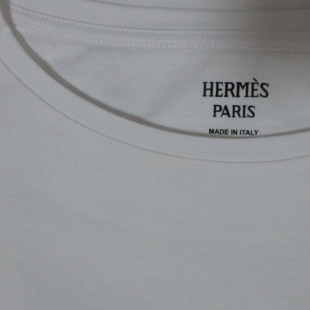 Hermes Hermes Hermes Cartouche Chevron Long Sleeve Top Textile T-Shirts DUTY FREE for USA Size ONE SIZE - 11 Thumbnail