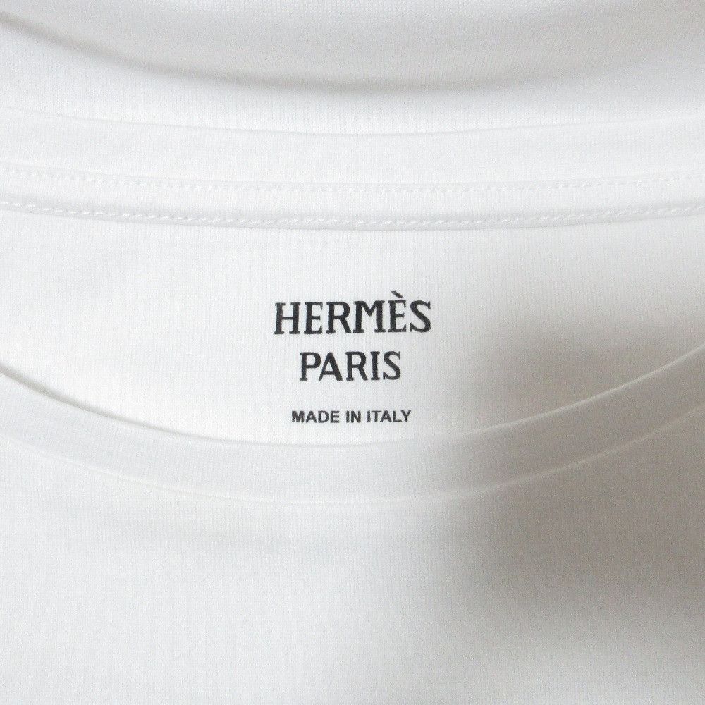 Hermes Hermes Hermes Cartouche Chevron Long Sleeve Top Textile T-Shirts DUTY FREE for USA Size ONE SIZE - 6 Thumbnail