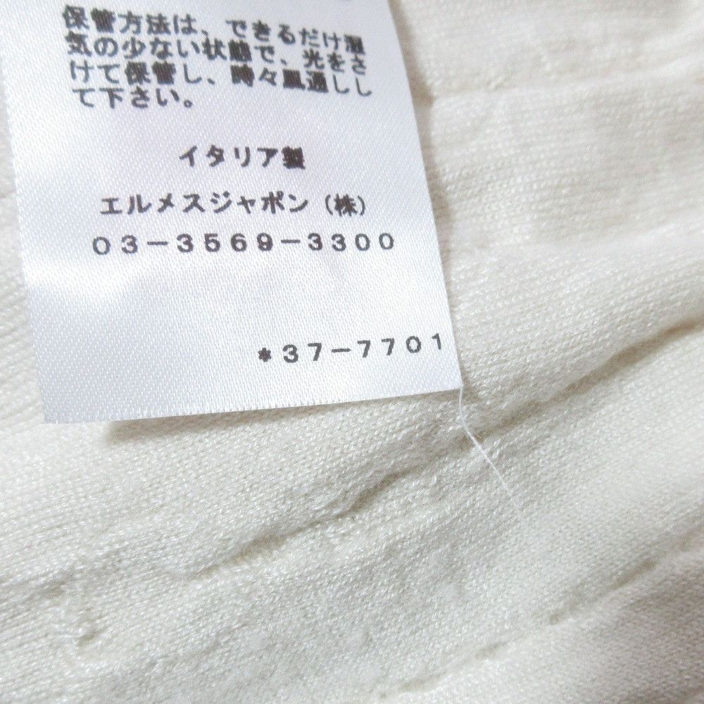 Hermes Hermes Hermes Do Re Boucles Cashmere Silk Knit Top Textile Tops DUTY FREE for USA Size ONE SIZE - 10 Thumbnail