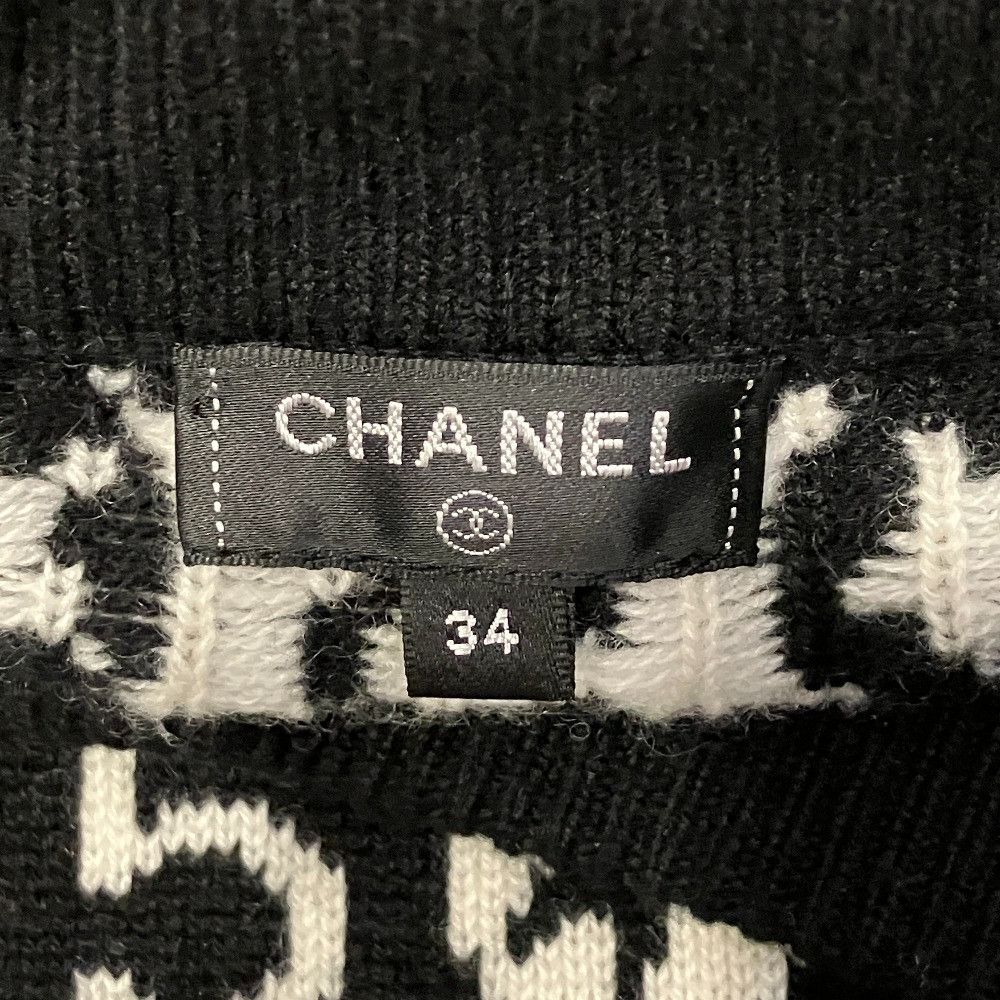 Chanel Chanel Chanel Coco Neige Cashmere Knit Skirt Textile Skirts P62261 DUTY FREE for USA Size ONE SIZE - 5 Thumbnail