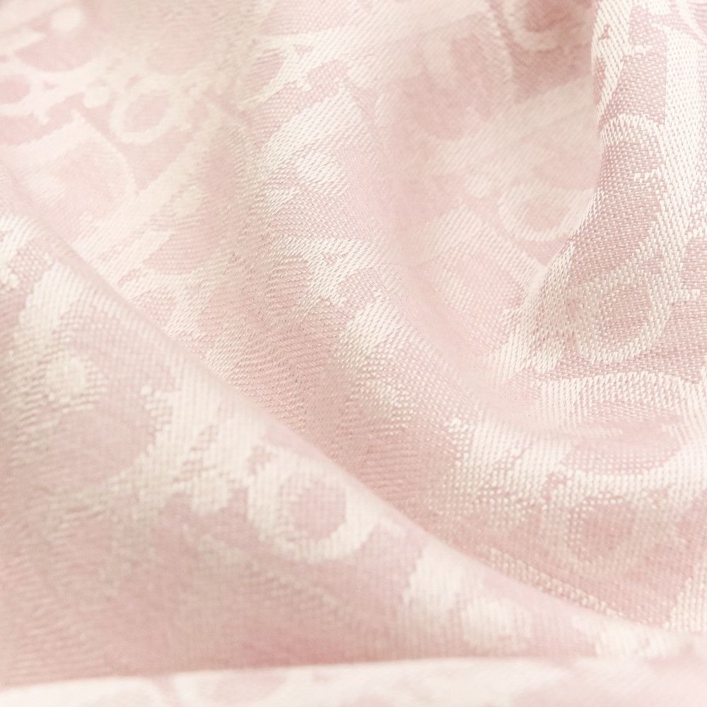Dior Dior Christian Dior Oblique Large Wool Silk Shawl Others Shawl DUTY FREE for USA Size ONE SIZE - 5 Thumbnail