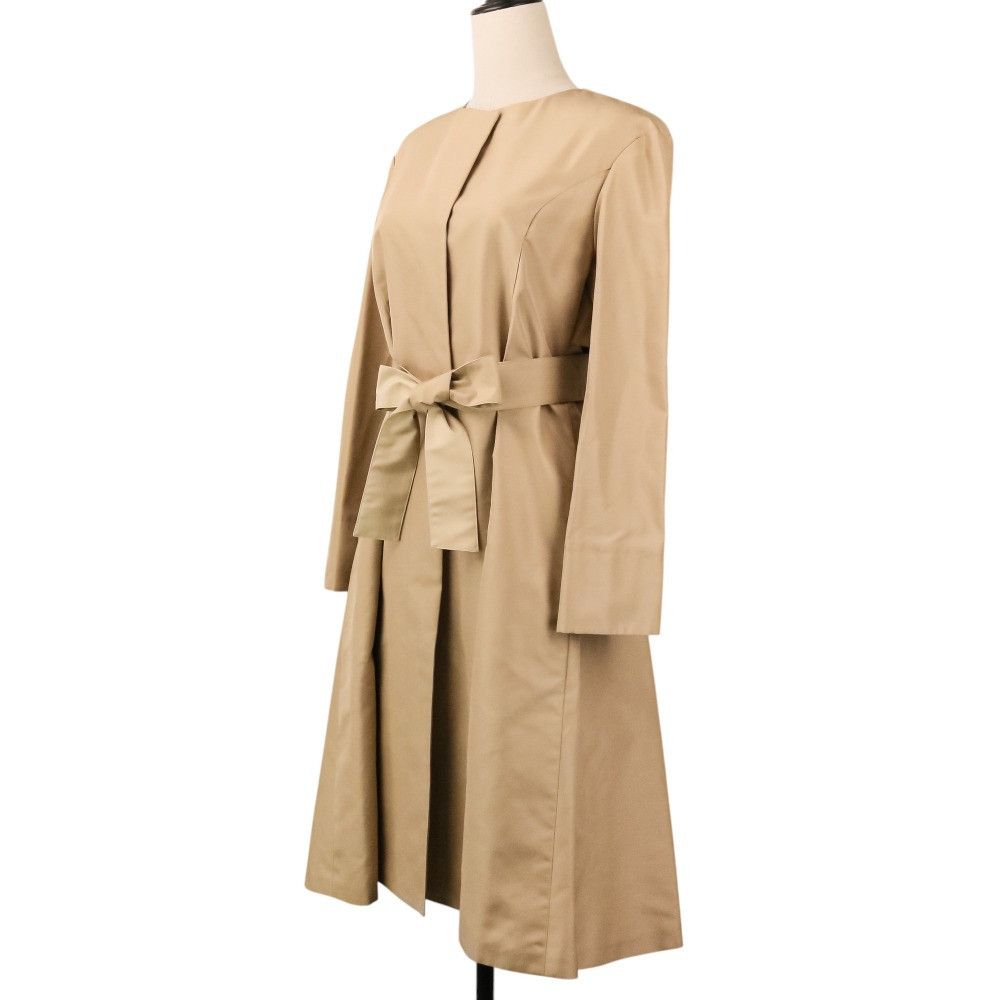 Other Other Foxey Boutique Silk TOFFEE Coat Textile Outerwear 39476 DUTY FREE for USA Size ONE SIZE - 2 Thumbnail