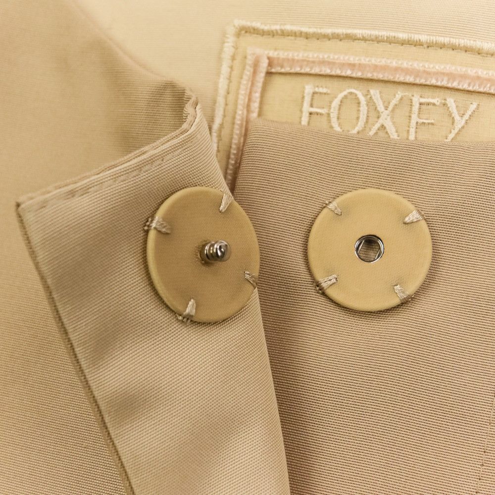 Other Other Foxey Boutique Silk TOFFEE Coat Textile Outerwear 39476 DUTY FREE for USA Size ONE SIZE - 8 Thumbnail
