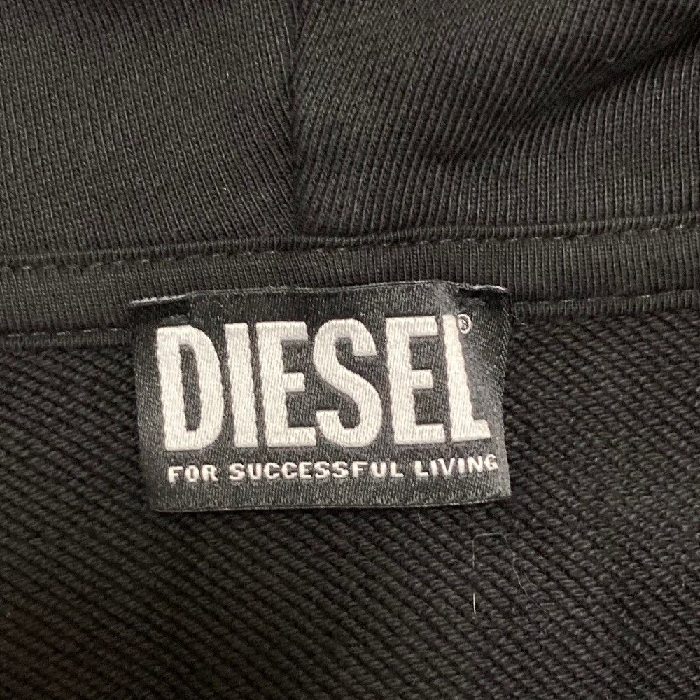 Other Other Diesel Rubber Logo Zip Sweatshirt Textile Sweatshirts & Hoodies DUTY FREE for USA Size ONE SIZE - 5 Thumbnail