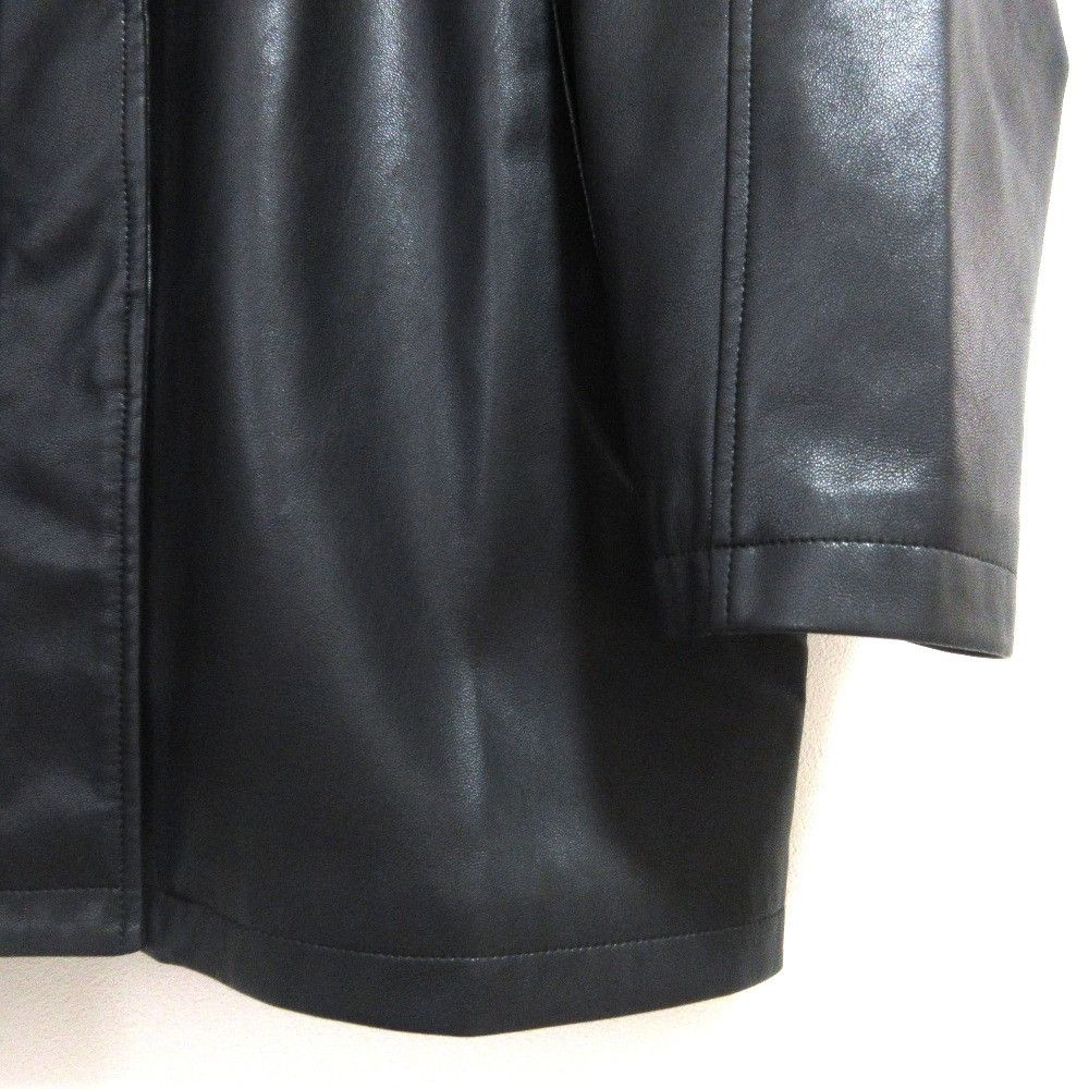 Other Other anuke Ecoleather Oversized Jacket Plastic / Synthetic Outerwear DUTY FREE for USA Size ONE SIZE - 4 Thumbnail