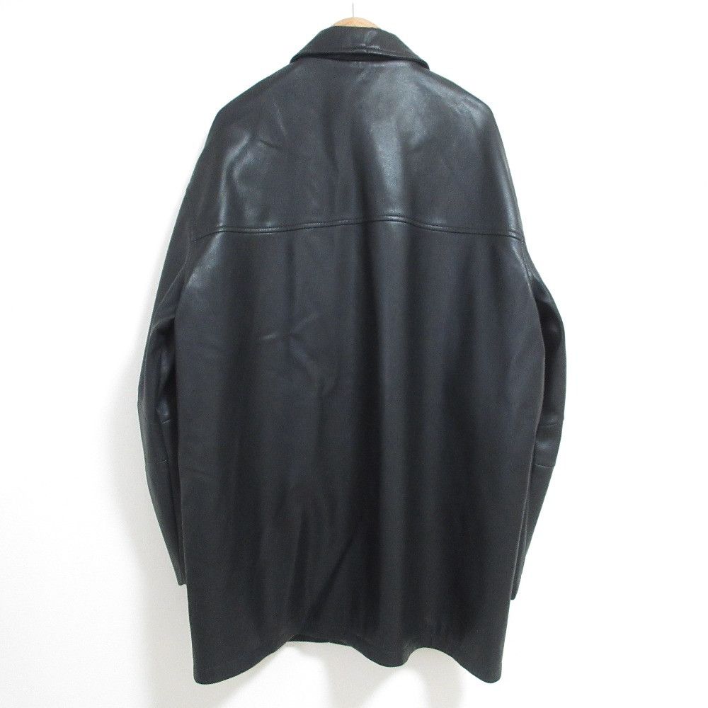 Other Other anuke Ecoleather Oversized Jacket Plastic / Synthetic Outerwear DUTY FREE for USA Size ONE SIZE - 2 Thumbnail