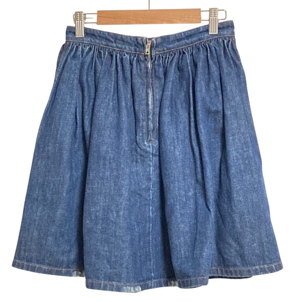 Miu Miu Miu Miu Miu Miu Cotton Denim Skirt Textile Skirts DUTY FREE for USA Size ONE SIZE - 2 Thumbnail