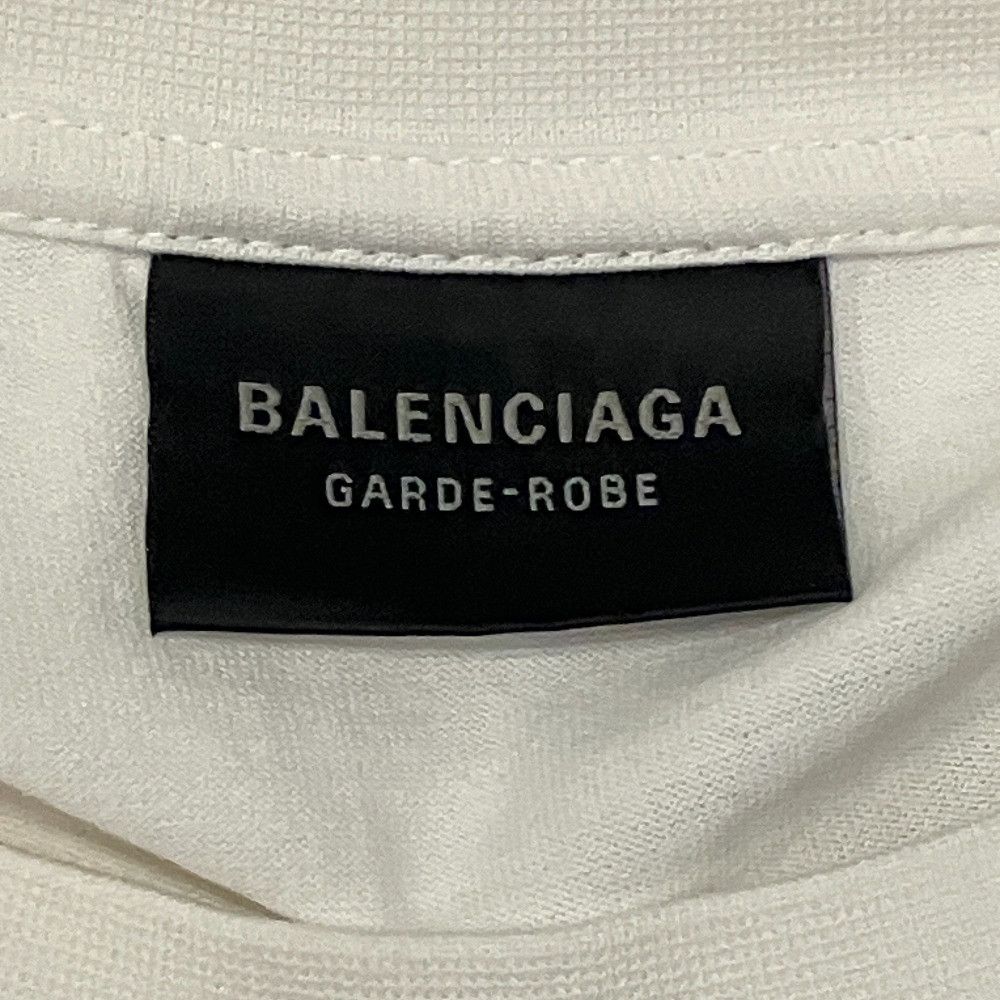 Balenciaga Balenciaga Balenciaga Care Label Print Cotton Oversized T Shirt Textile T-Shirts 724543 DUTY FREE for USA Size ONE SIZE - 4 Thumbnail