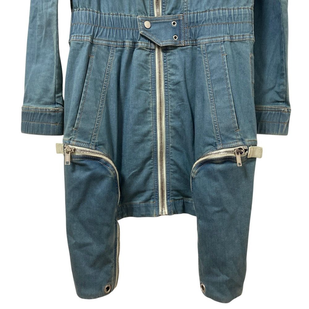 Rick Owens Rick Owens Rick Owens DRKSHDW IES CARGO MINI DRESS Denim Dress Textile Dresses DS20S5522-SLSB DUTY FREE for USA Size ONE SIZE - 7 Thumbnail